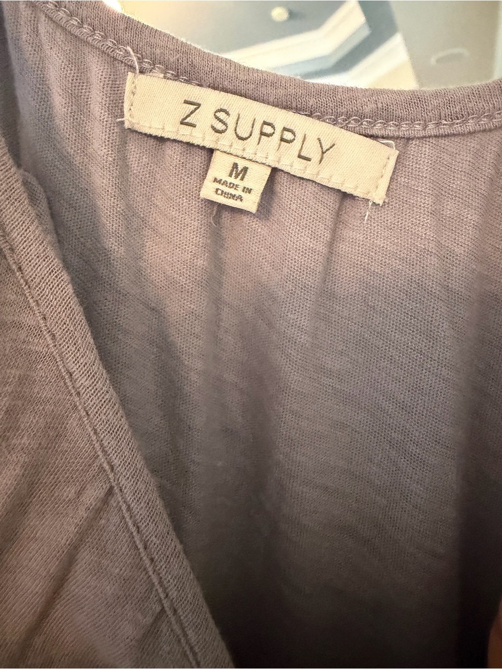 Z Supply Sleeveless Tiered Maxi Dress in Light Lavender - Picture 2 of 2